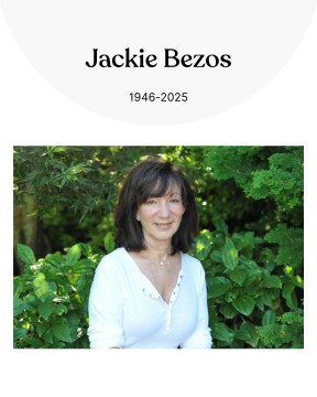Jackie Bozos. (Instagram @jeffbezos)